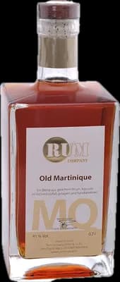 Bouteille de spiritueux : Old Martinique MO de la marque Rum Company