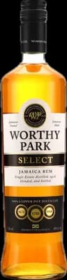 Bouteille de spiritueux : Select Jamaica Rum de la marque Worthy Park