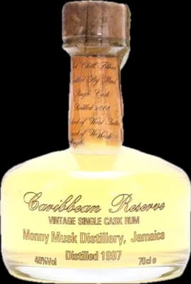 Bouteille de spiritueux : Mony Musk Distillery de la marque Monymusk