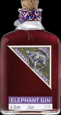 Bouteille de spiritueux : Sloe Gin de la marque Elephant