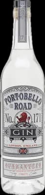 Bouteille de spiritueux : No.171 London Dry Gin de la marque Portobello Road