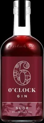 Bouteille de spiritueux : Sloe de la marque 6 O'Clock