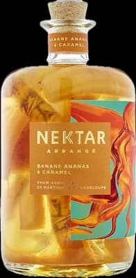 Bouteille de spiritueux : Banane Ananas & Caramel de la marque Nektar Arrangé