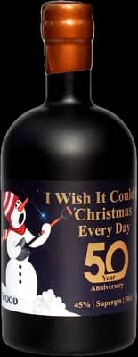 Bouteille de spiritueux : Roy Wood - I Wish It Could Be Christmas Every Day Supergin de la marque Nelson's