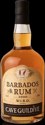 Bouteille de spiritueux : Barbados Rum de la marque Cave Guildive