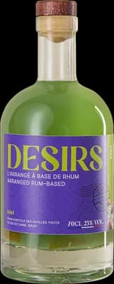 Bouteille de spiritueux : DESIRS - Kiwi de la marque Rhum Désirs