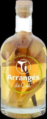 Bouteille de spiritueux : Ti Arrangé Pomme Gingembre de la marque Les Rhums de Ced'