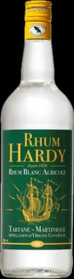 Bouteille de spiritueux : Rhum Blanc Agricole 50° de la marque Hardy