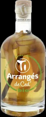 Bouteille de spiritueux : Ti Arrangé Pomme Poire Bio de la marque Les Rhums de Ced'