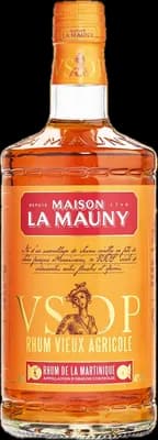 Bouteille de spiritueux : VSOP de la marque Maison La Mauny