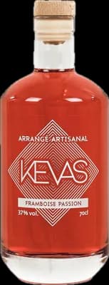 Bouteille de spiritueux : Framboise Passion de la marque Kevas