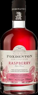 Bouteille de spiritueux : Raspberry Gin Liqueur de la marque Foxdenton