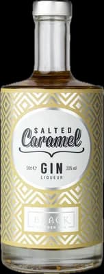 Bouteille de spiritueux : Salted Caramel Gin Liqueur de la marque Black Powder