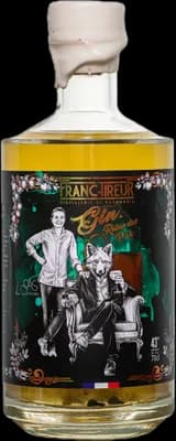 Bouteille de spiritueux : Gin Reine des près de la marque Franc-Tireur