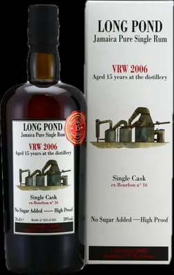 Bouteille de spiritueux : LMDW Singapore 15th Anniversary de la marque Long Pond