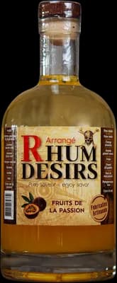 Bouteille de spiritueux : Fruit de la Passion de la marque Rhum Désirs