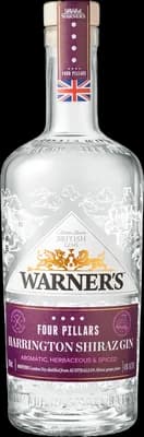 Bouteille de spiritueux : Warners Harrington Shiraz Gin de la marque Four Pillars