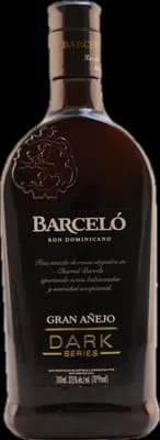 Bouteille de spiritueux : Gran Añejo Dark Series de la marque Alcoholes Finos Dominicanos