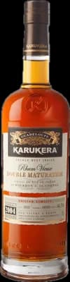 Bouteille de spiritueux : Double Maturation de la marque Karukera