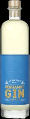 Bouteille de spiritueux : Bergamot Gin Liqueur de la marque Audemus