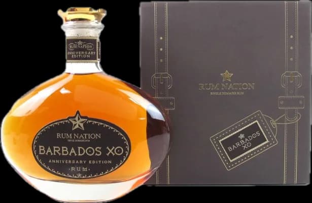Bouteille de spiritueux : Barbados XO de la marque Rum Nation
