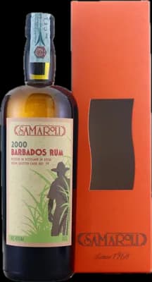 Bouteille de spiritueux : Barbados Rum de la marque Samaroli