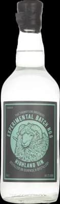 Bouteille de spiritueux : Experimental Batch No. 6 de la marque The Thompson Brothers Highland Gin