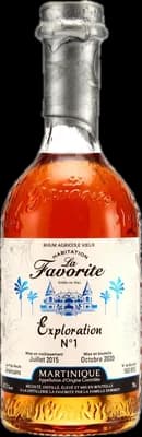 Bouteille de spiritueux : Exploration N°1 de la marque La Favorite