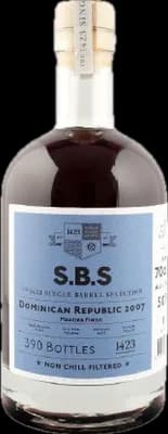 Bouteille de spiritueux : Dominican Republic 2007 de la marque S.B.S