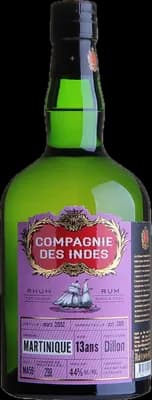 Bouteille de spiritueux : Martinique 13 Ans - Single Cask de la marque Compagnie des Indes