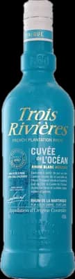 Bouteille de spiritueux : Rhum Blanc Agricole Cuvée de l'Océan de la marque Trois Rivières