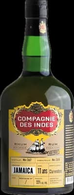 Bouteille de spiritueux : Jamaica High Proof de la marque Monymusk