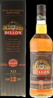 Bouteille de spiritueux : Vieux Agricole XO 12 Ans de la marque Dillon