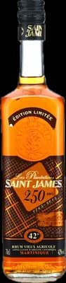Bouteille de spiritueux : Édition limitée 250 anniversaire de la marque Saint James