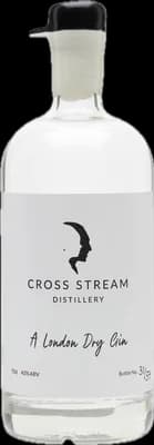 Bouteille de spiritueux : London Dry Gin de la marque Cross Stream