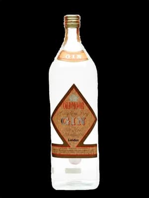 Bouteille de spiritueux : London Dry Gin 1960s de la marque Oldmoor