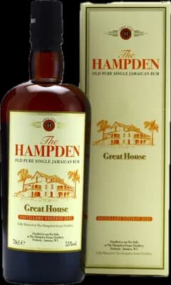 Bouteille de spiritueux : Great House (Distillery Edition 2021) de la marque Hampden