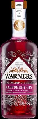 Bouteille de spiritueux : Raspberry Gin de la marque Warner's