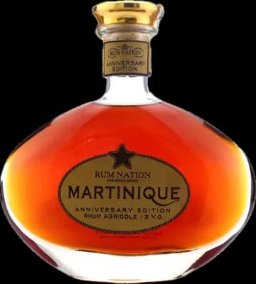 Bouteille de spiritueux : Martinique Anniversary Edition de la marque Rum Nation