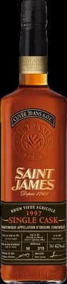 Bouteille de spiritueux : Single Cask de la marque Saint James