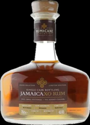 Bouteille de spiritueux : Jamaica XO de la marque Worthy Park