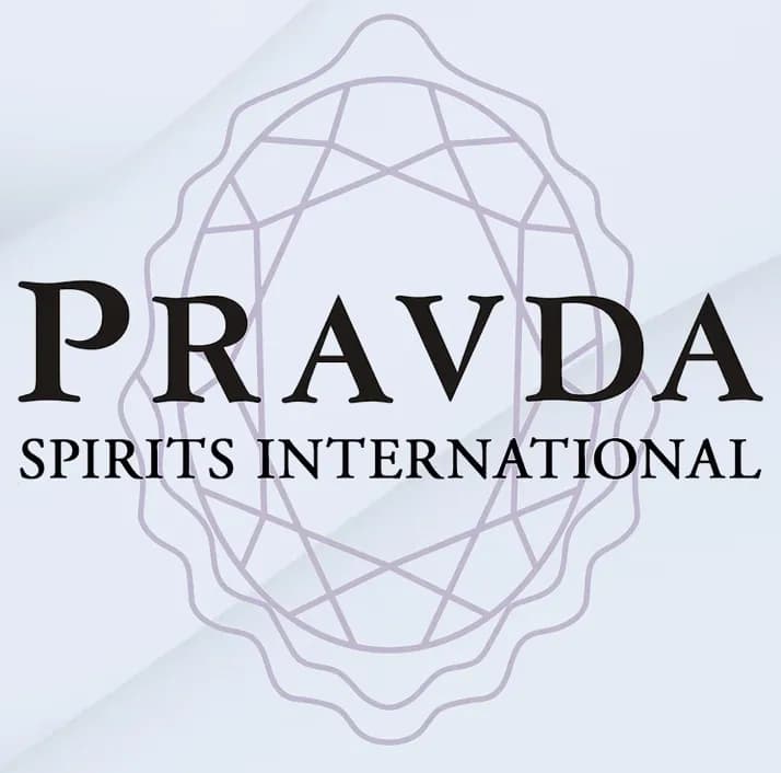 Logo de la marque de spiritueux : Pravda Vodka